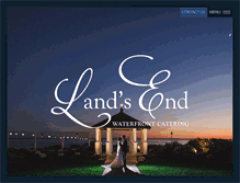 Tablet Screenshot of landsendweddings.com